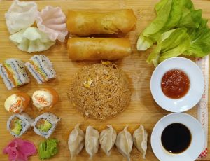 Asian platter
